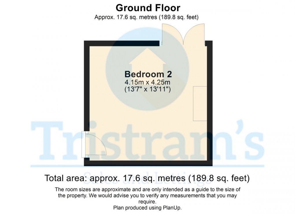 Floorplan for Radcliffe Road, West Bridgford
