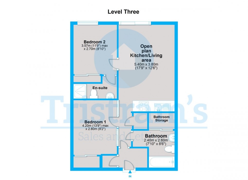Floorplan for Talbot Street, City Centre