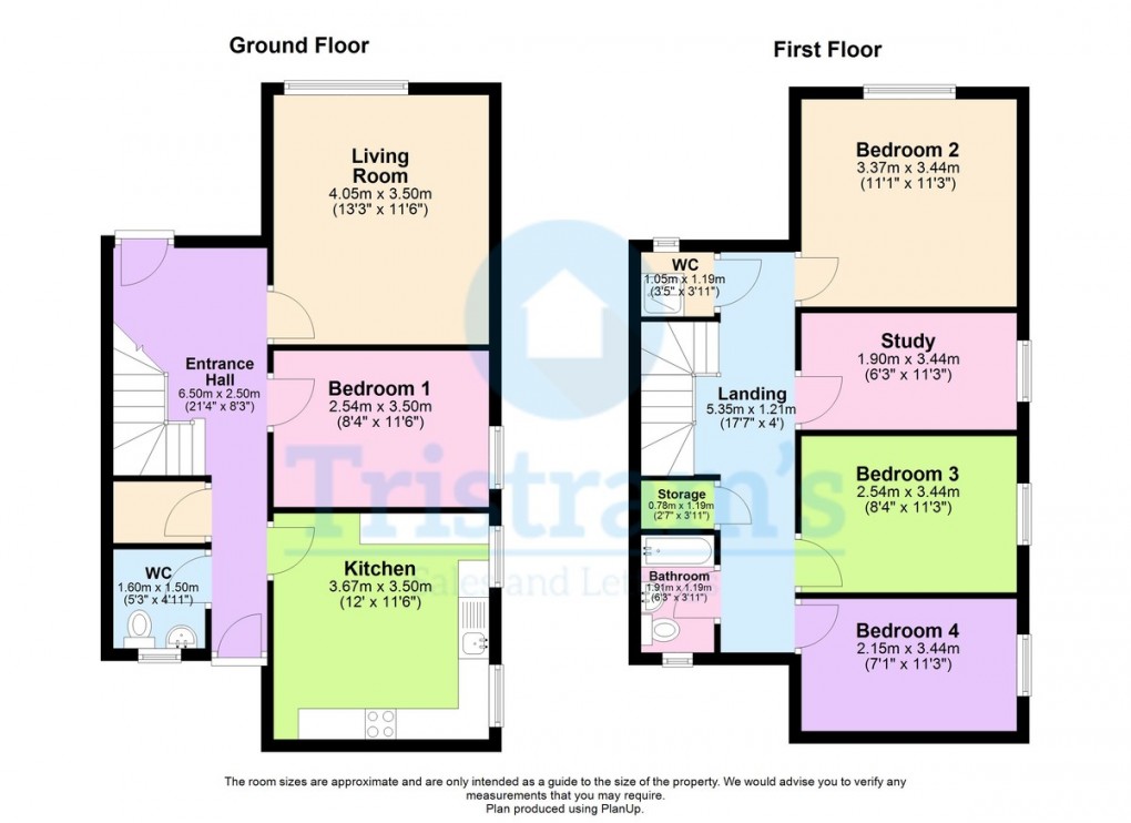 Floorplan for Fleming Gardens, Clifton