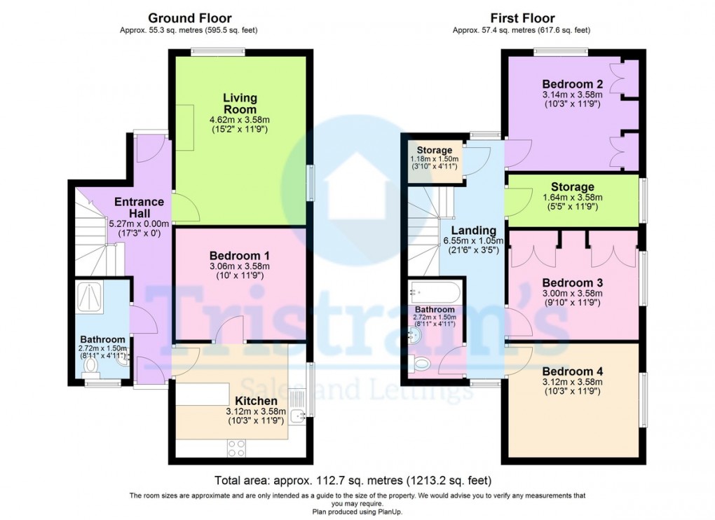 Floorplan for Fleming Gardens, Clifton