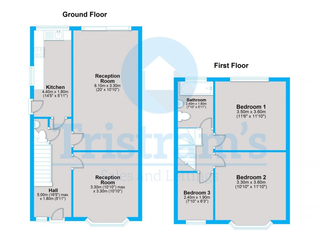 Floorplan for Charlbury Road, Nottingham