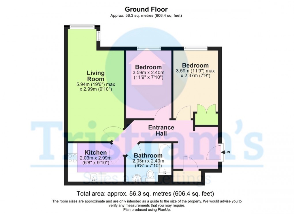 Floorplan for Ropewalk Court , City Centre