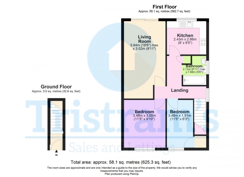 Floorplan for Park Road, The Park