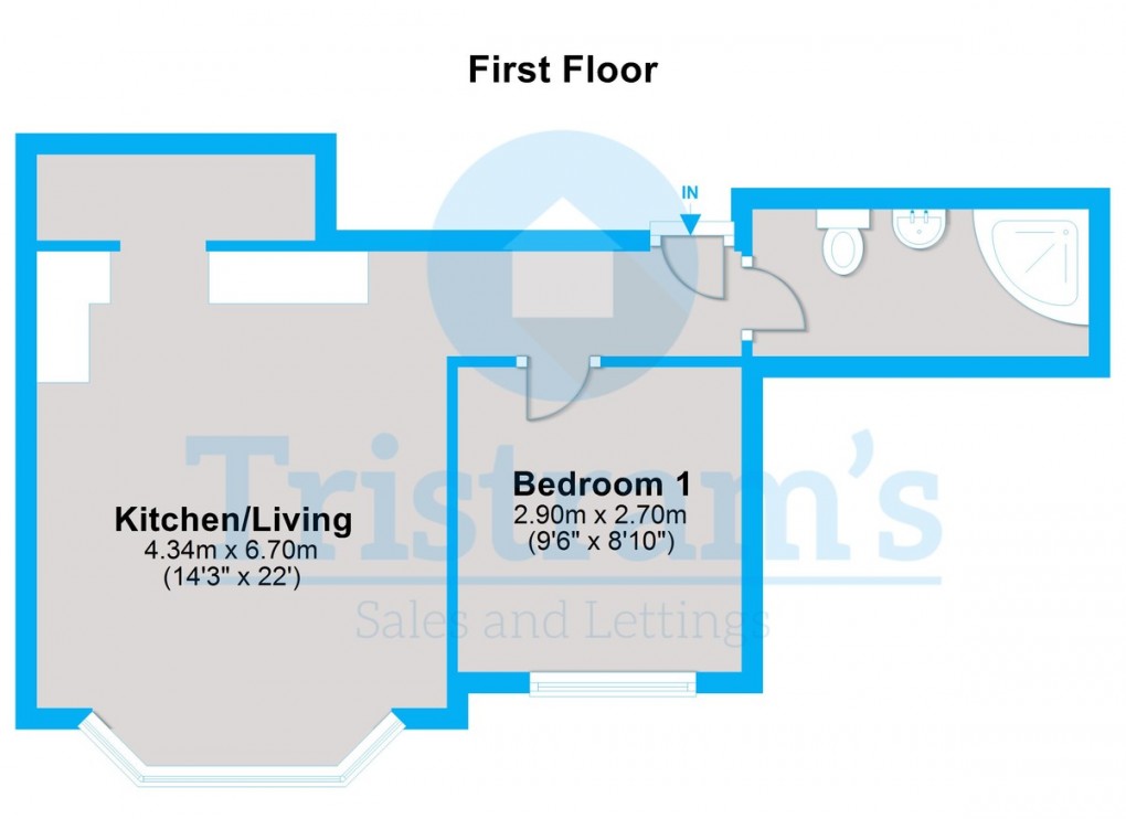 Floorplan for Ebury Road, Nottingham