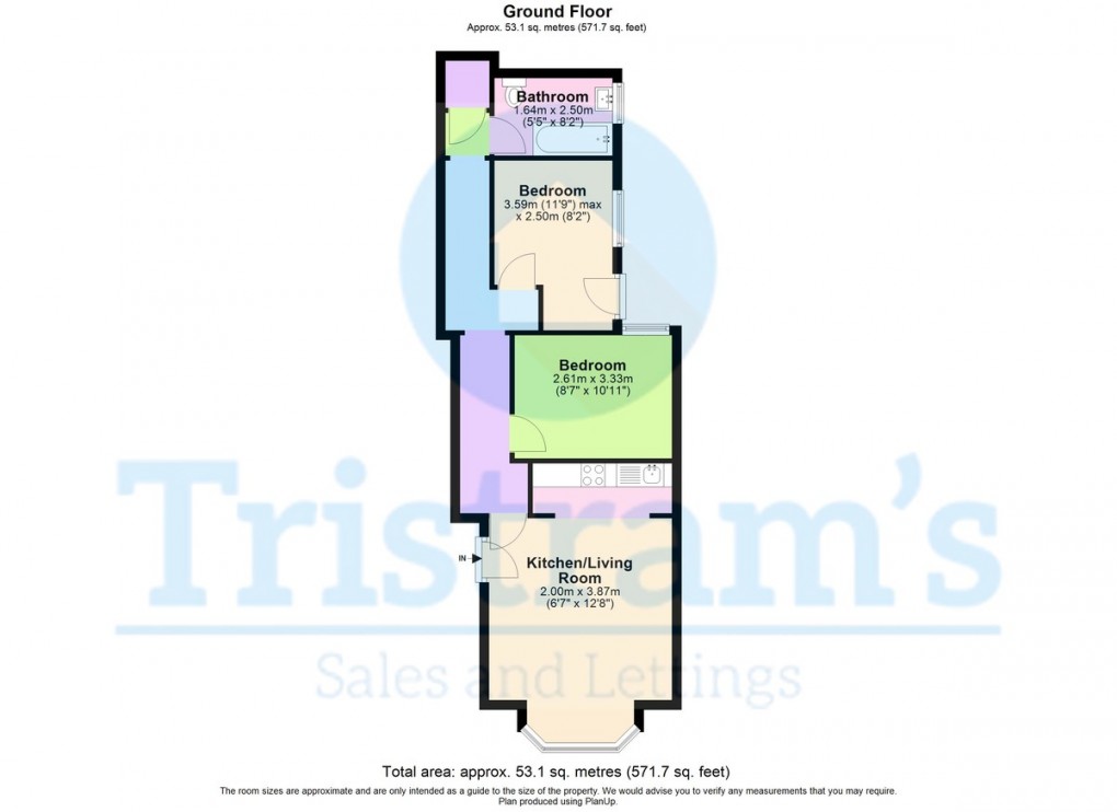 Floorplan for Woodborough Road, Nottingham