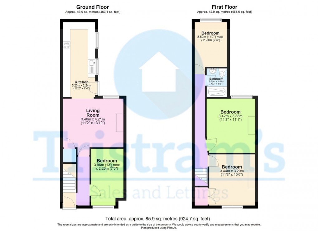 Floorplan for City Road, Dunkirk