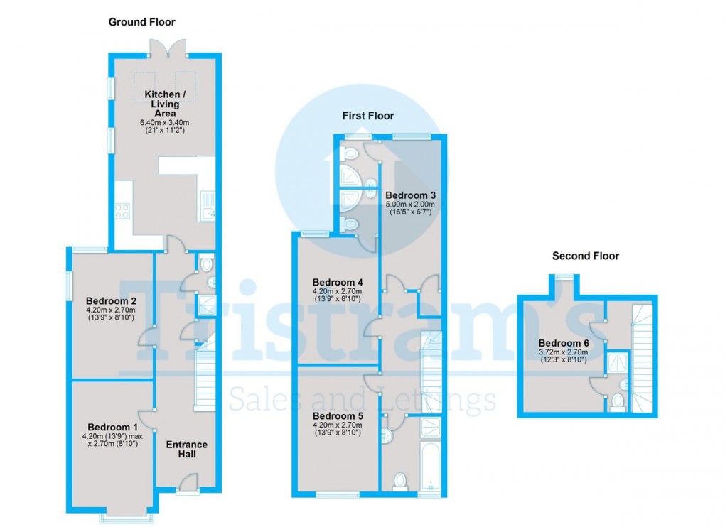 Floorplan for Peveril Road, Beeston
