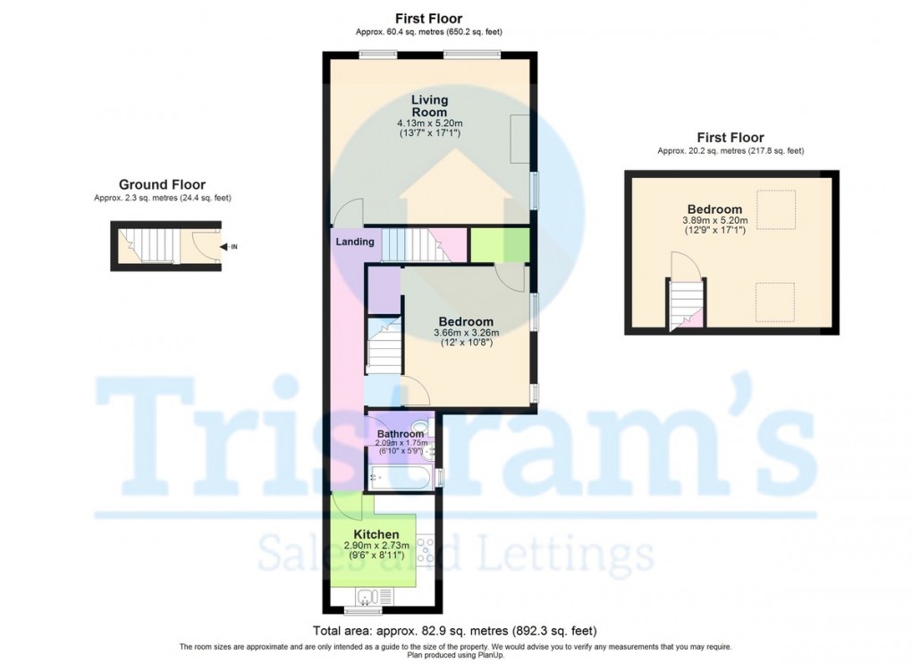 Floorplan for Park Road, Lenton