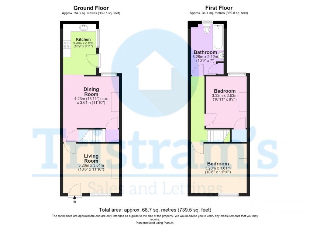 Floorplan for Reigate Road, Nottingham