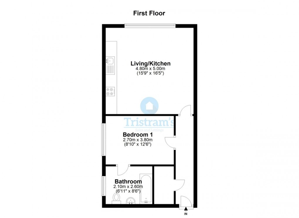 Floorplan for Queen Adelaide, Windmill Lane, Nottingham