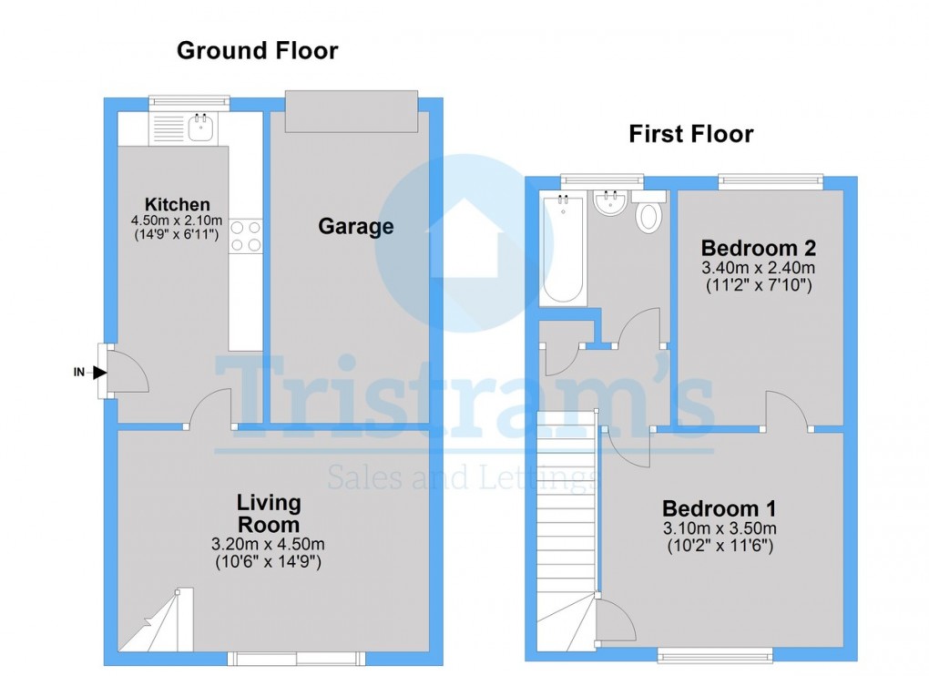 Floorplan for St. Augustines Close, Nottingham