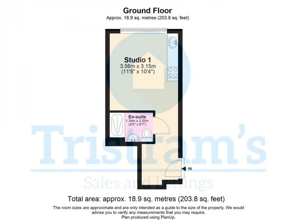 Floorplan for Lower Parliament Street, City Centre