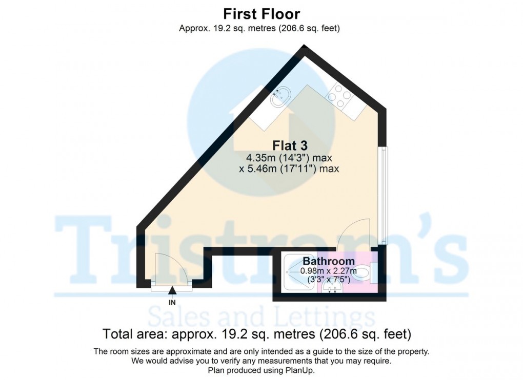 Floorplan for Lower Parliament Street, City Centre