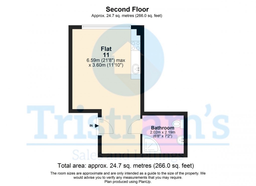 Floorplan for Lower Parliament Street, City Centre
