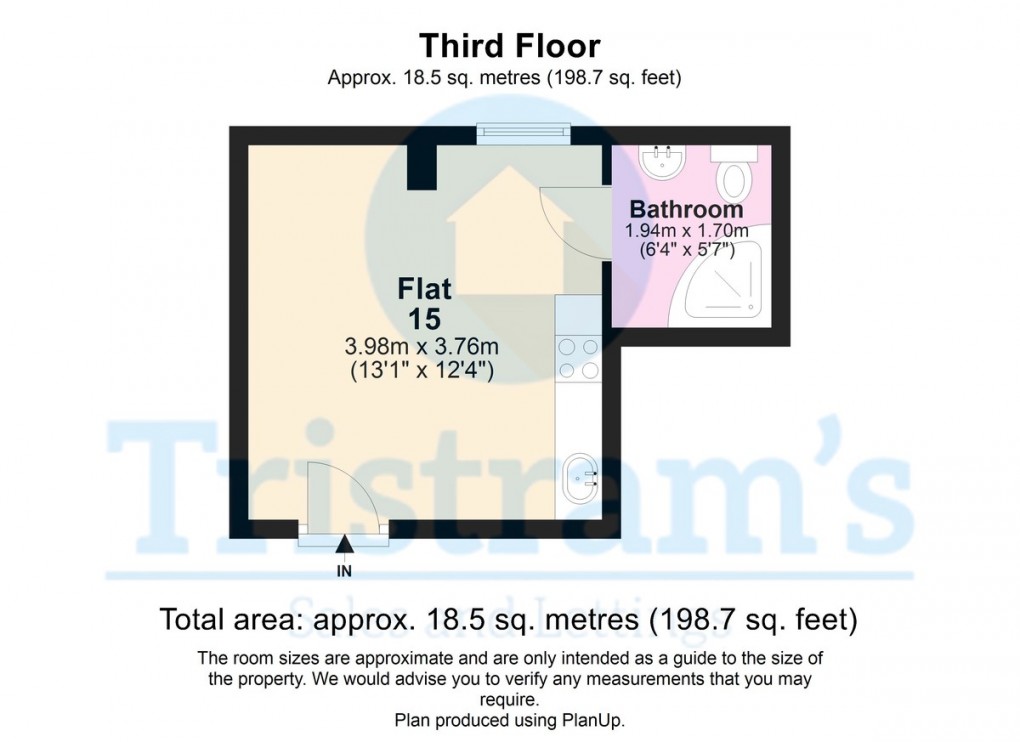 Floorplan for Lower Parliament Street, City Centre