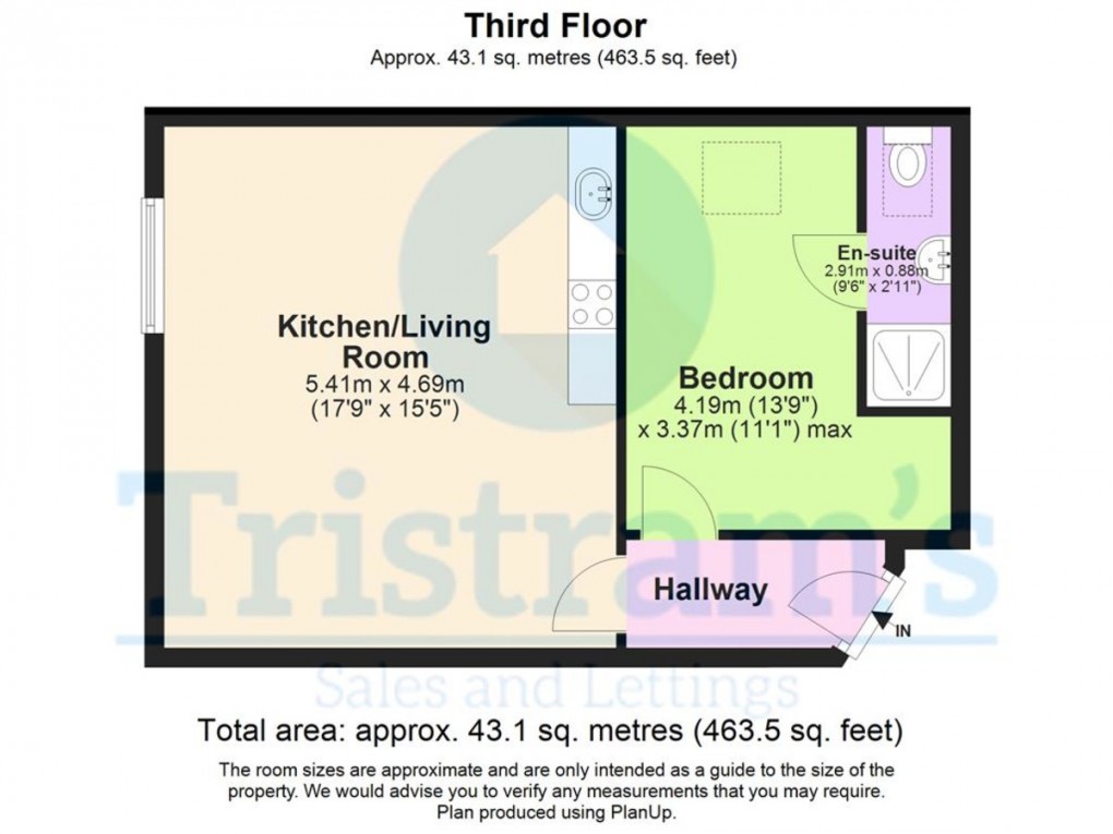 Floorplan for Lower Parliament Street, City Centre