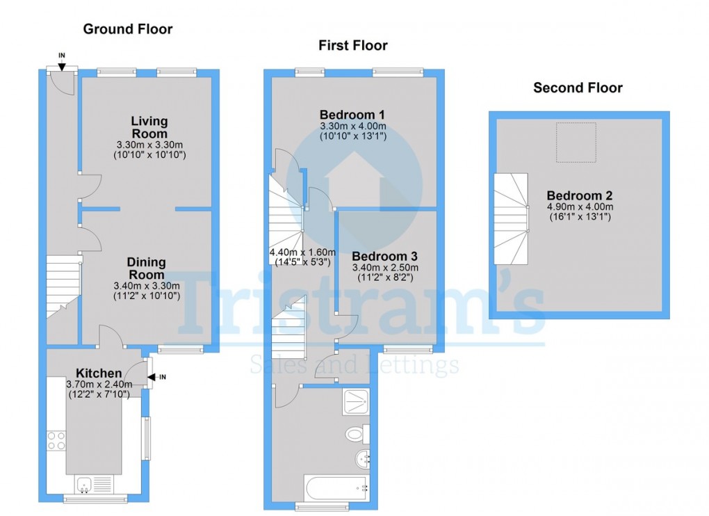 Floorplan for Richmond Road, West Bridgford