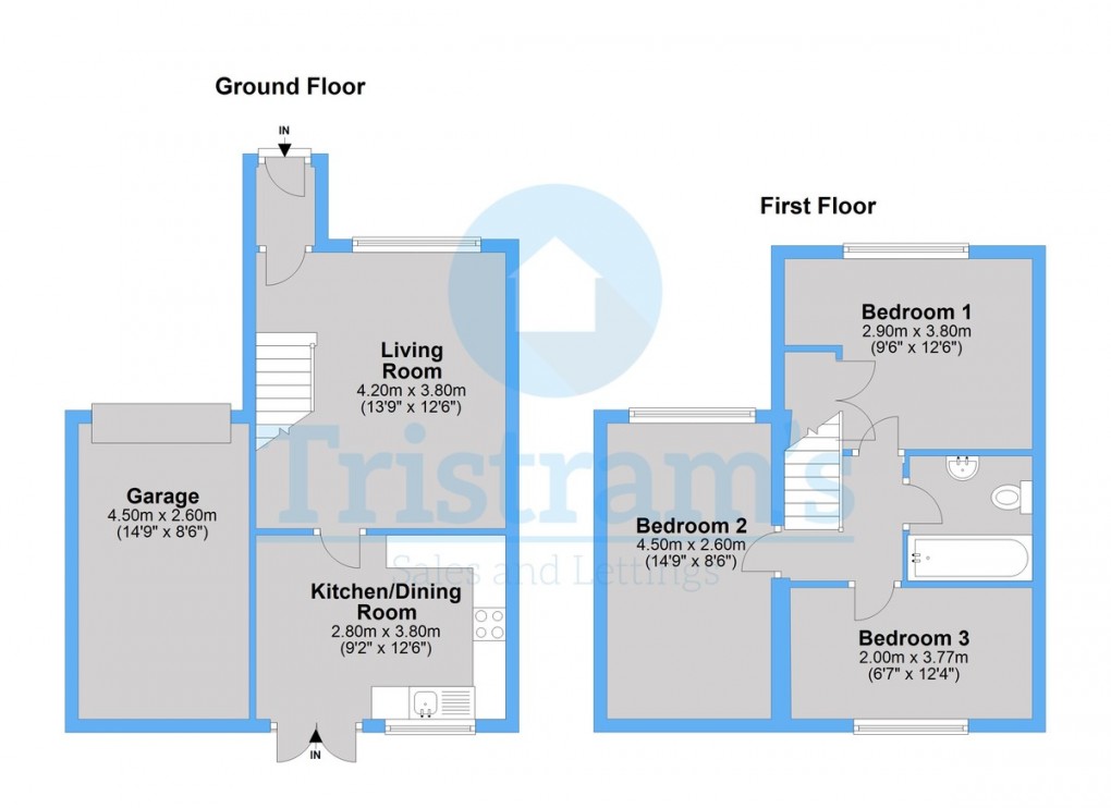 Floorplan for Chapman Court, Nottingham