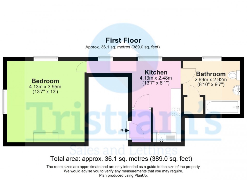 Floorplan for Radford Boulevard, Nottingham