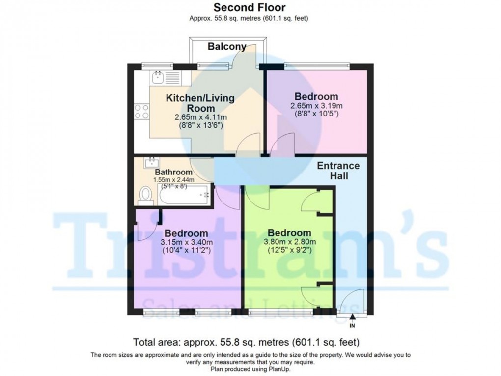 Floorplan for Loughborough Road, West Bridgford