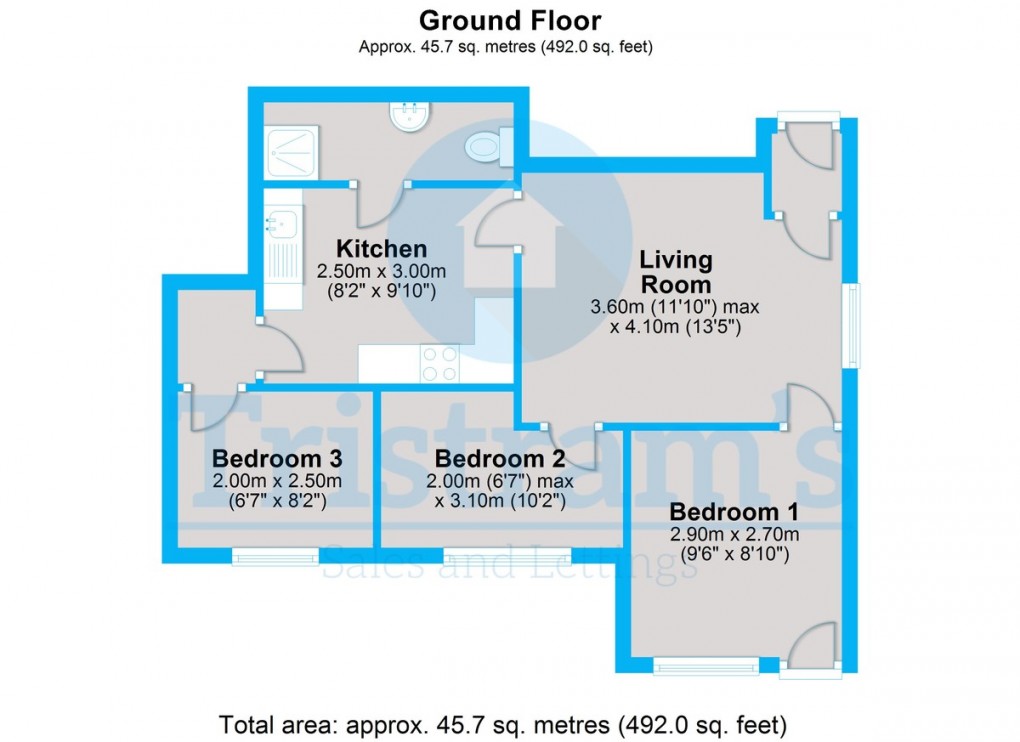 Floorplan for Radford Boulevard, Nottingham