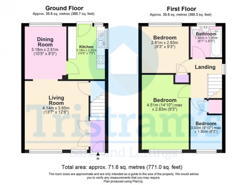 Floorplan for Apollo Drive, Nottingham