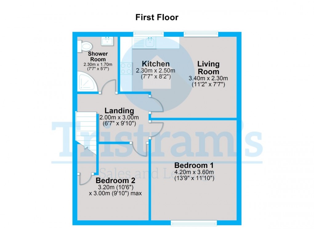 Floorplan for Derby Road, Beeston