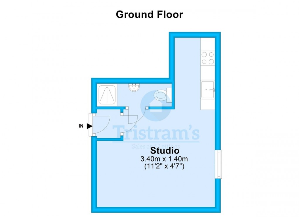 Floorplan for Foxhall Road, Nottingham