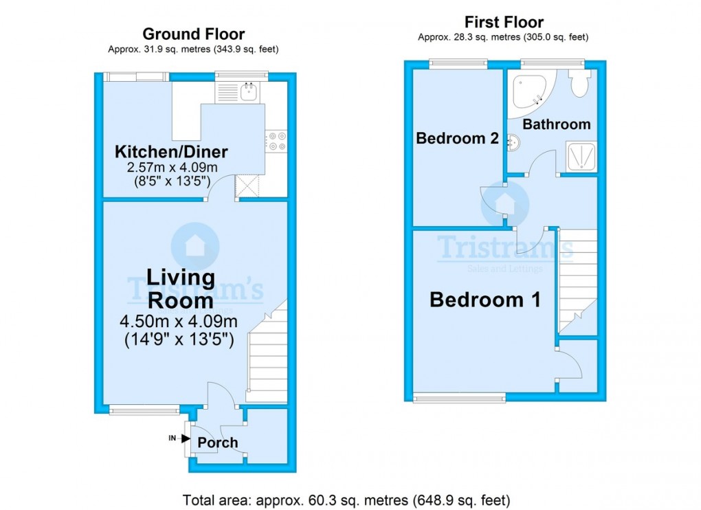Floorplan for Springfield Court, Stapleford
