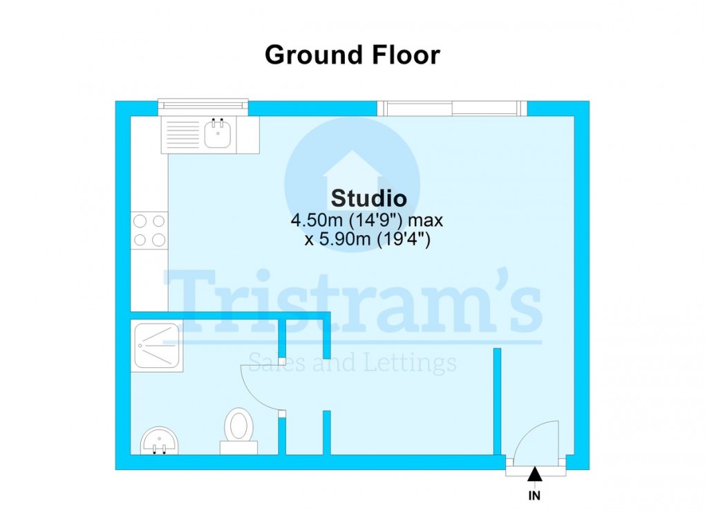 Floorplan for Castle Gardens, Nottingham