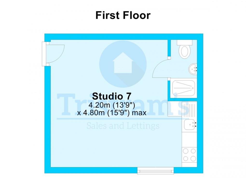 Floorplan for Bulwer Road, Lenton