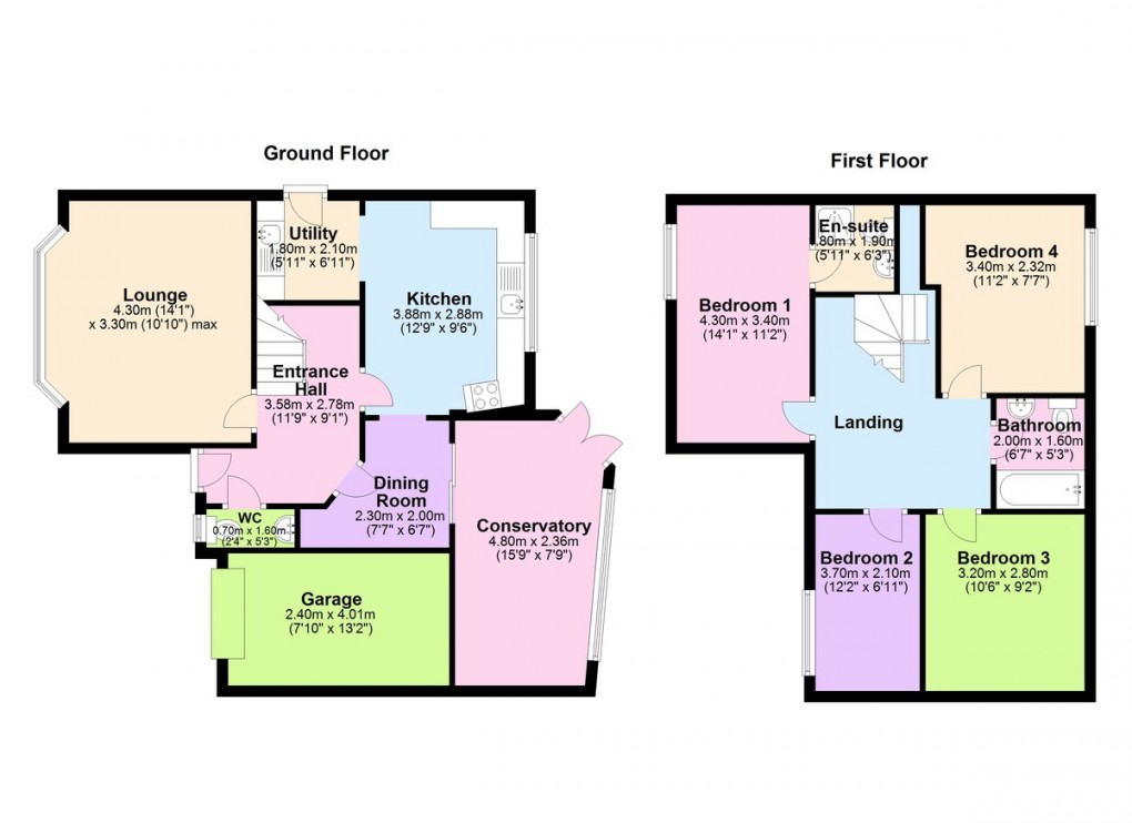 Floorplan for West Bridgford, Nottingham