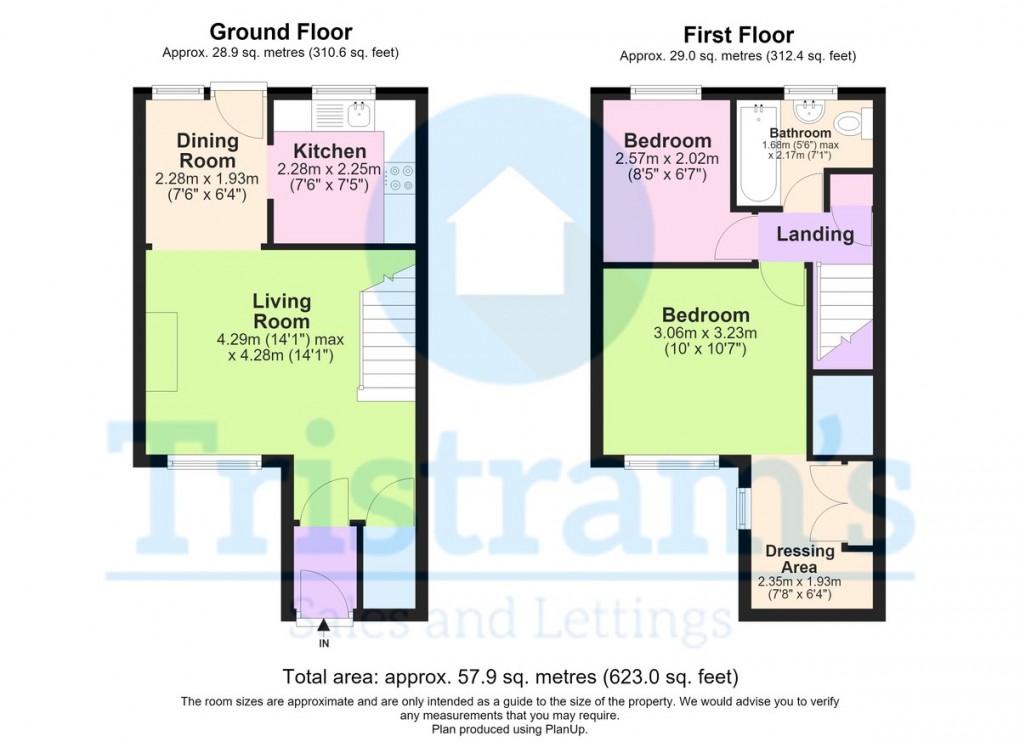 Floorplan for Water Lane, Radcliffe-on-trent, Nottingham
