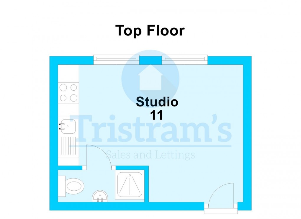 Floorplan for Peveril Street, Radford