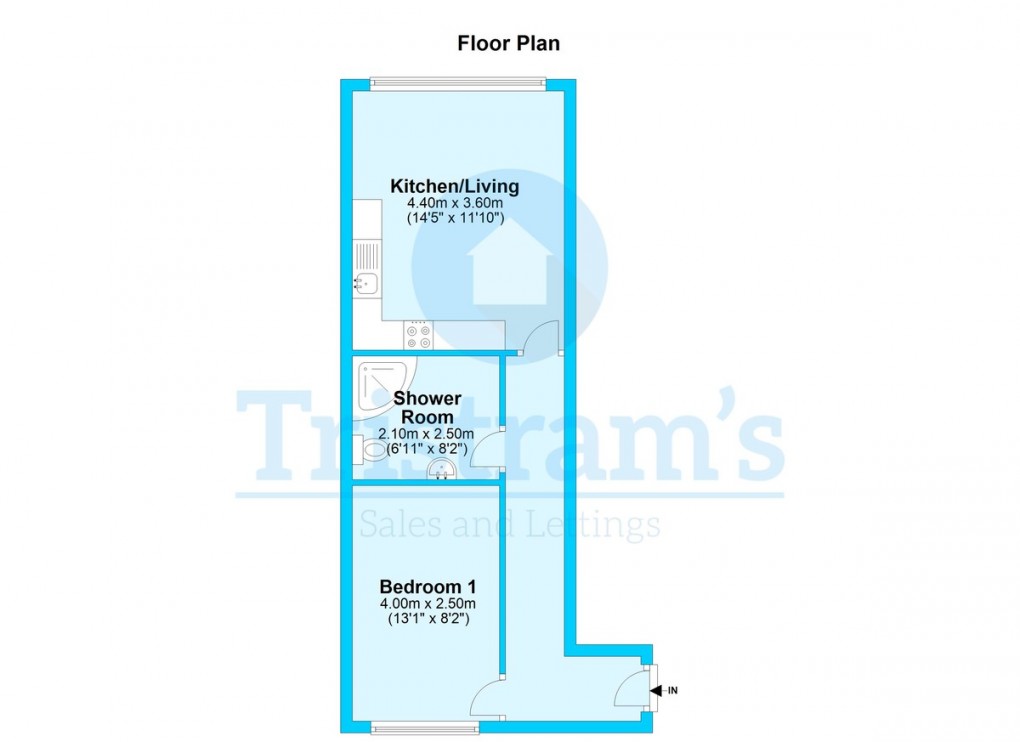 Floorplan for Outram Street, Sutton-in-Ashfield