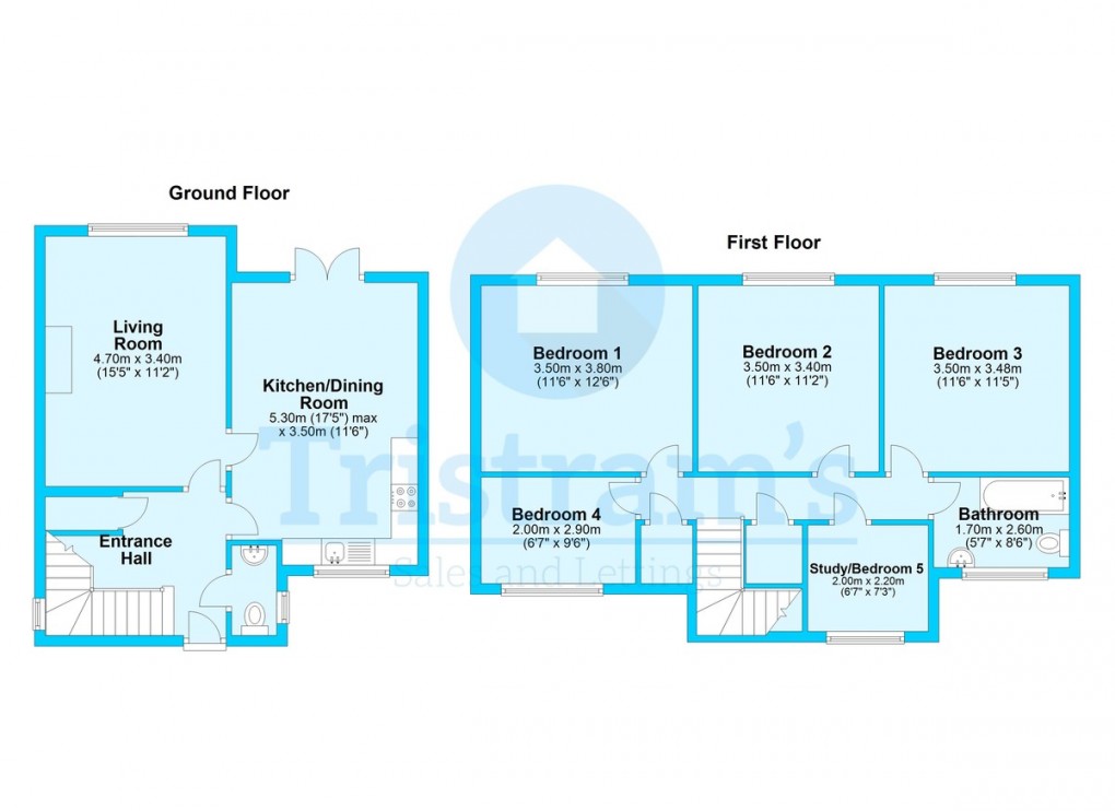 Floorplan for Alder Gardens, Bulwell
