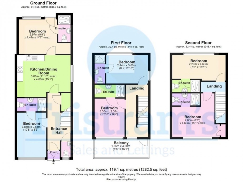 Floorplan for Mundy Close, Derby