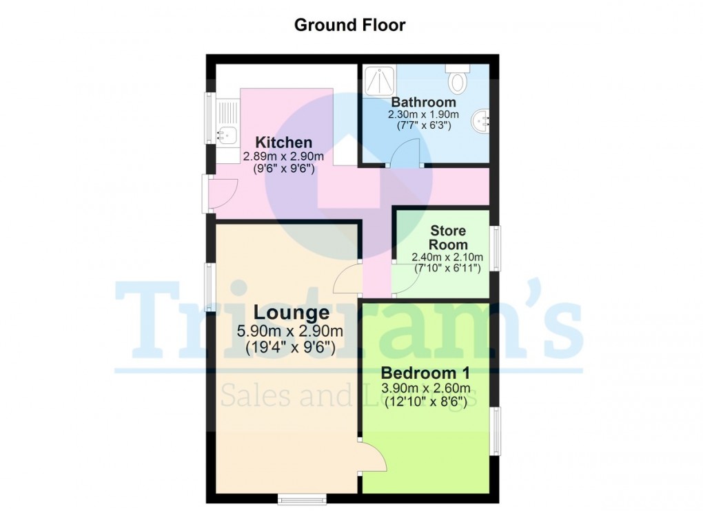 Floorplan for Duke Street, Hucknall