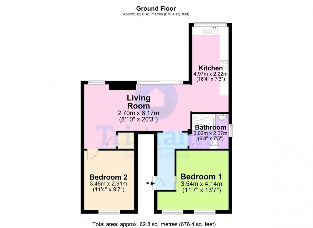 Floorplan for Victoria House, Bramcote