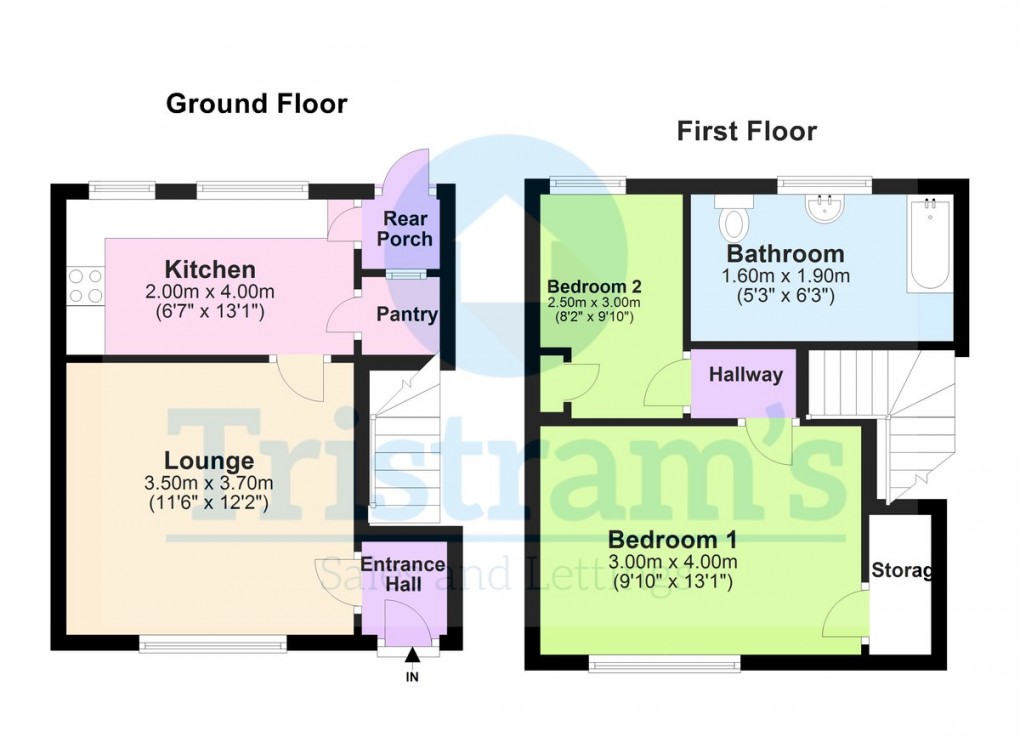 Floorplan for Wensor Avenue, Beeston