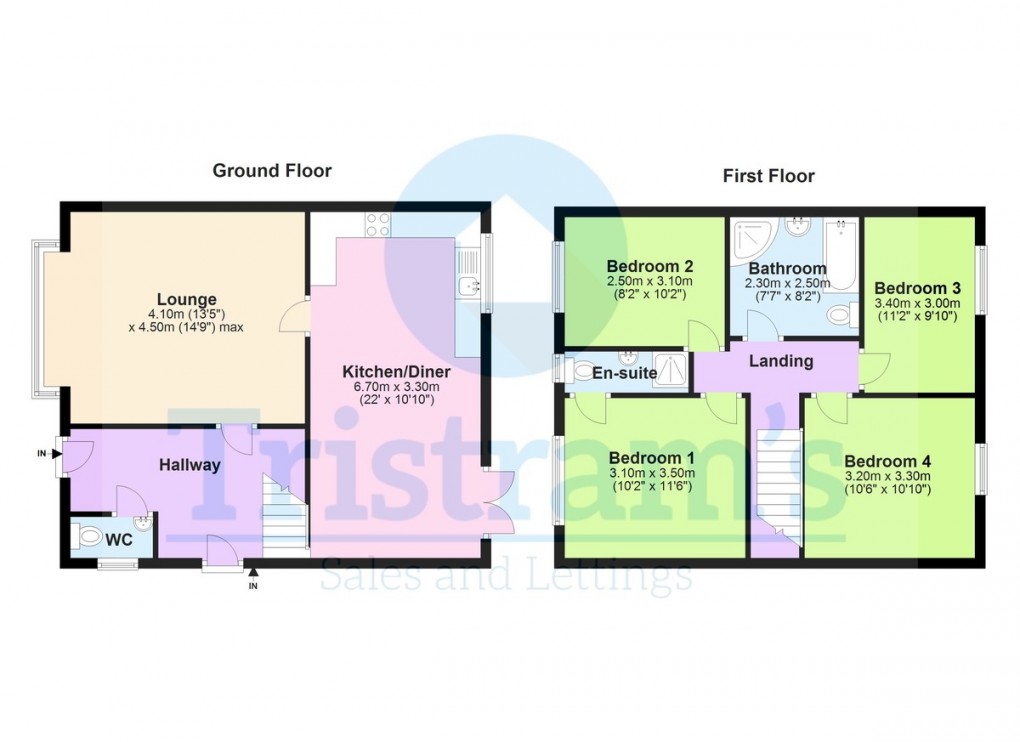 Floorplan for Christchurch Road, Hucknall
