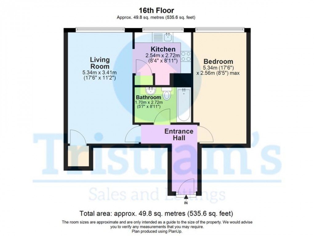 Floorplan for High Point, Noel Street, Nottingham