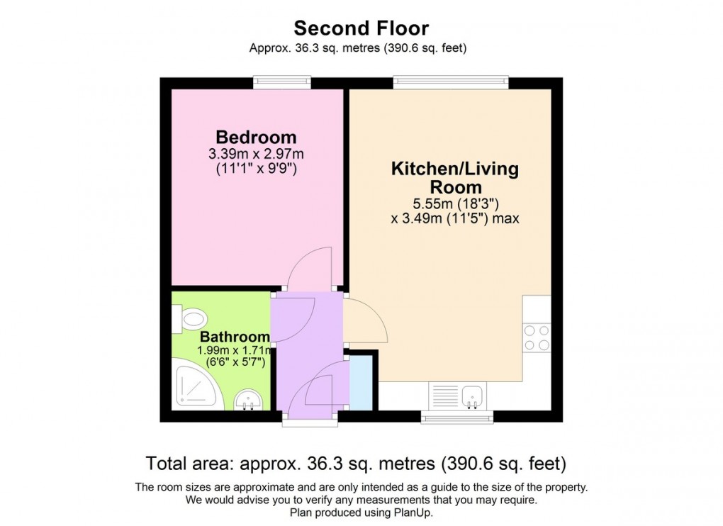 Floorplan for Vernon Road, Nottingham, Express Sales And Lettings