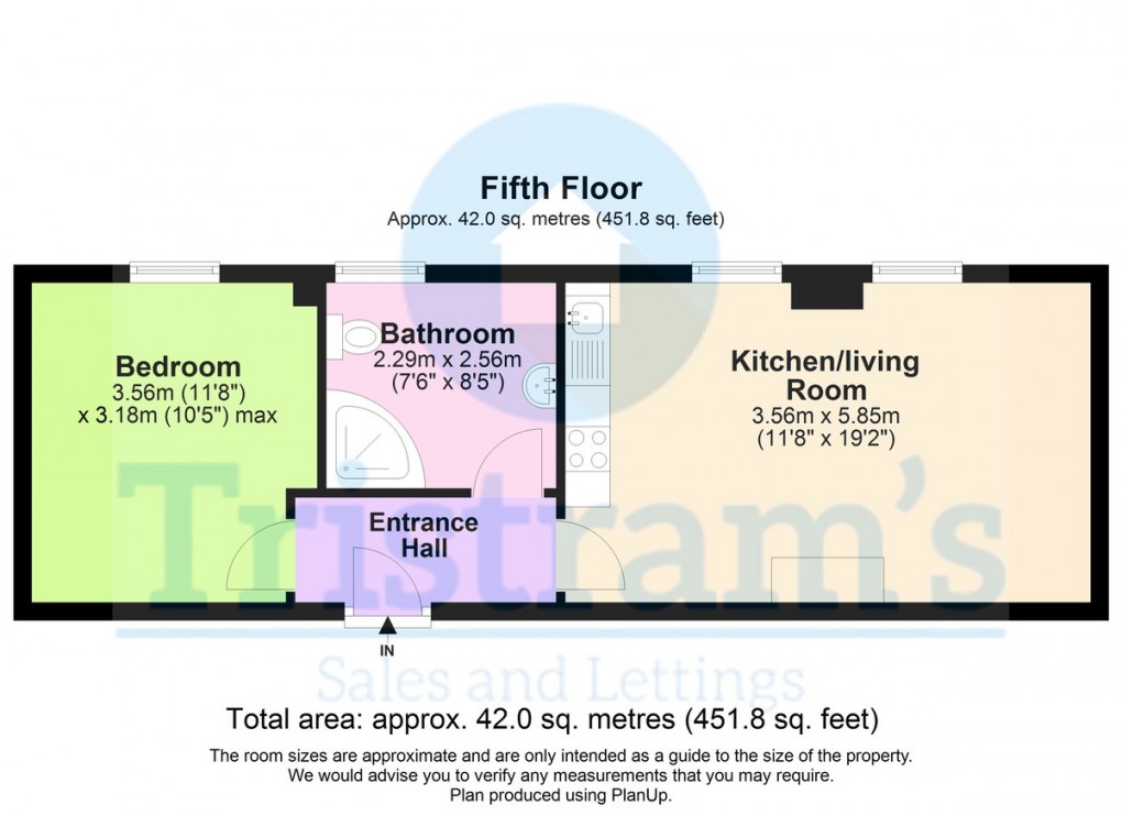Floorplan for The New Alexandra Court, Woodborough Road