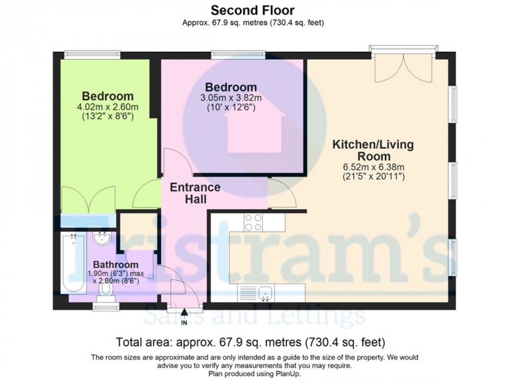 Floorplan for Stanhope Avenue, Carrington Point