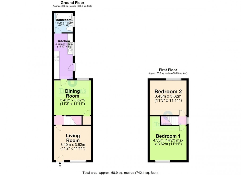 Floorplan for Ebenezer Street, Langley Mill, Nottingham