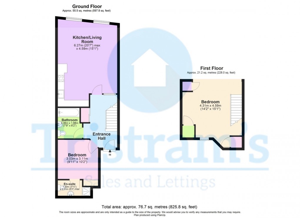 Floorplan for Crusader House, Nottingham