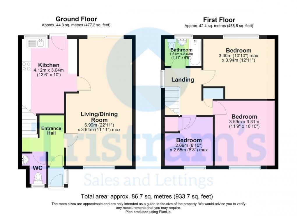 Floorplan for Verbena Close