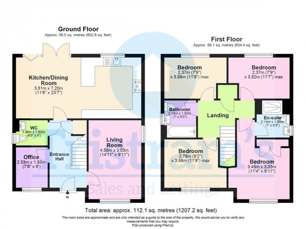 Floorplan for Josephine Drive, Edwalton
