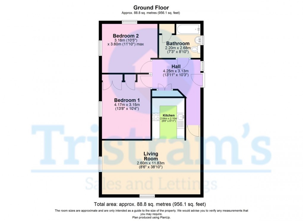 Floorplan for Ruddington, JP LETTINGS